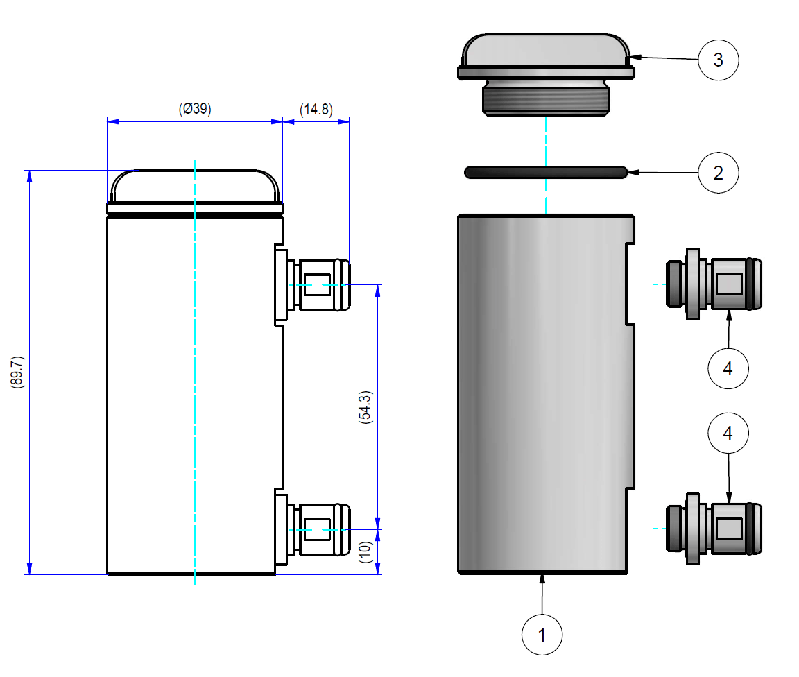 water filter drawing